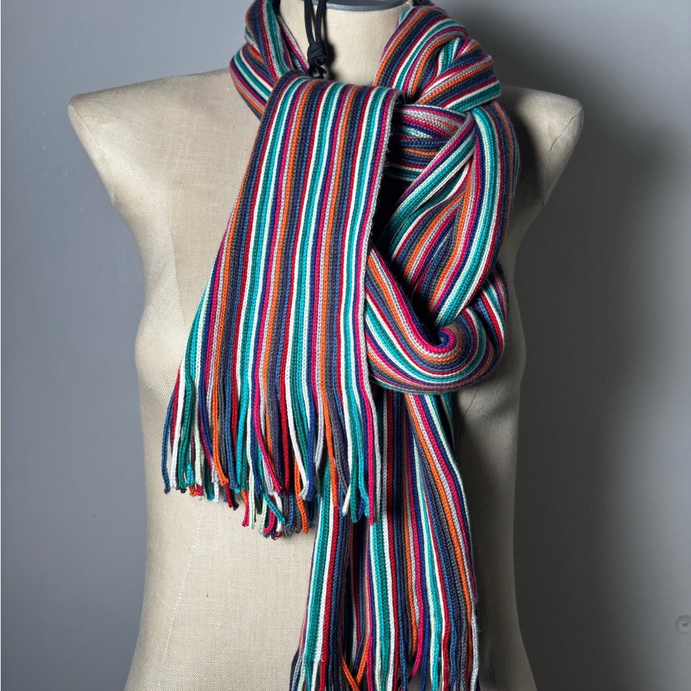 Colorful Striped Scarf